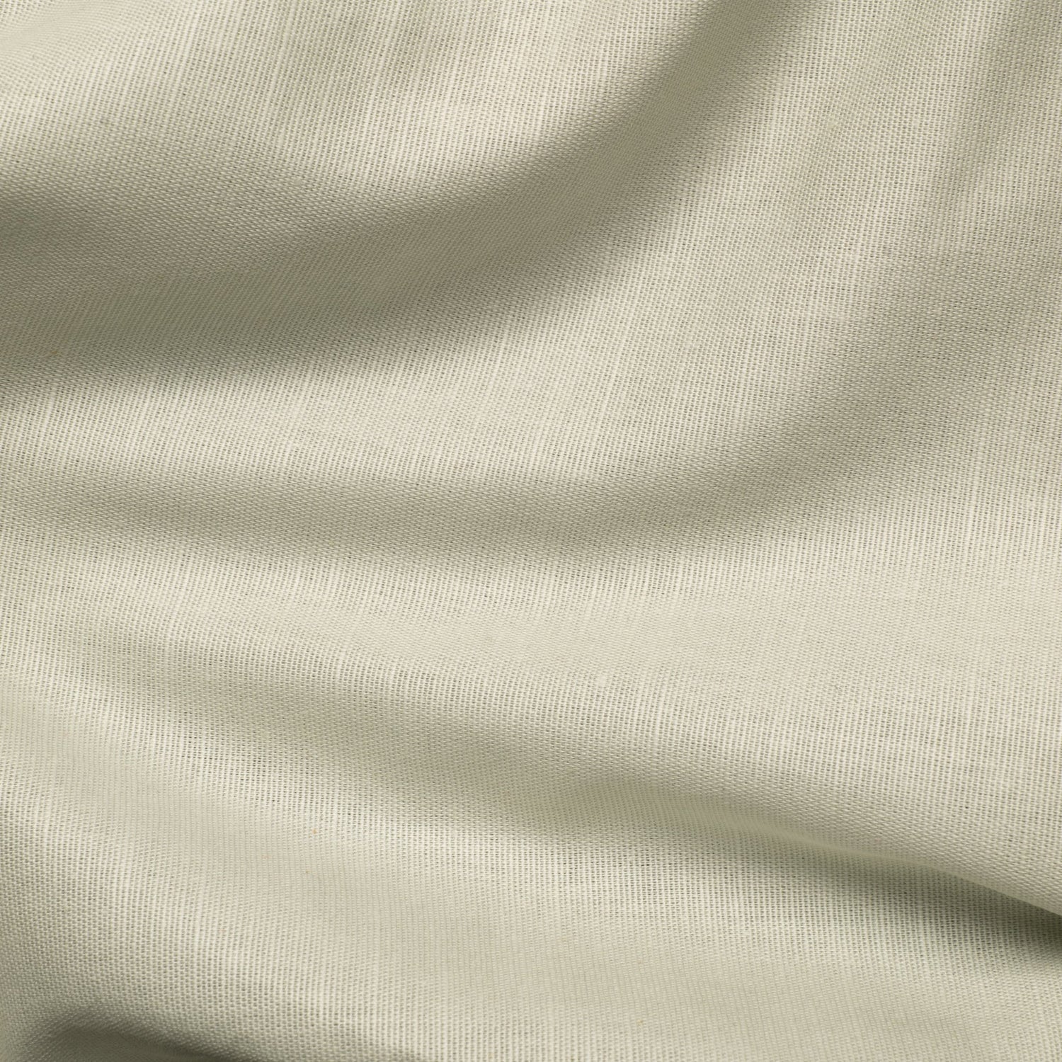 Ivory Color Band Collar Solid Shirt For Men - Punekar Cotton