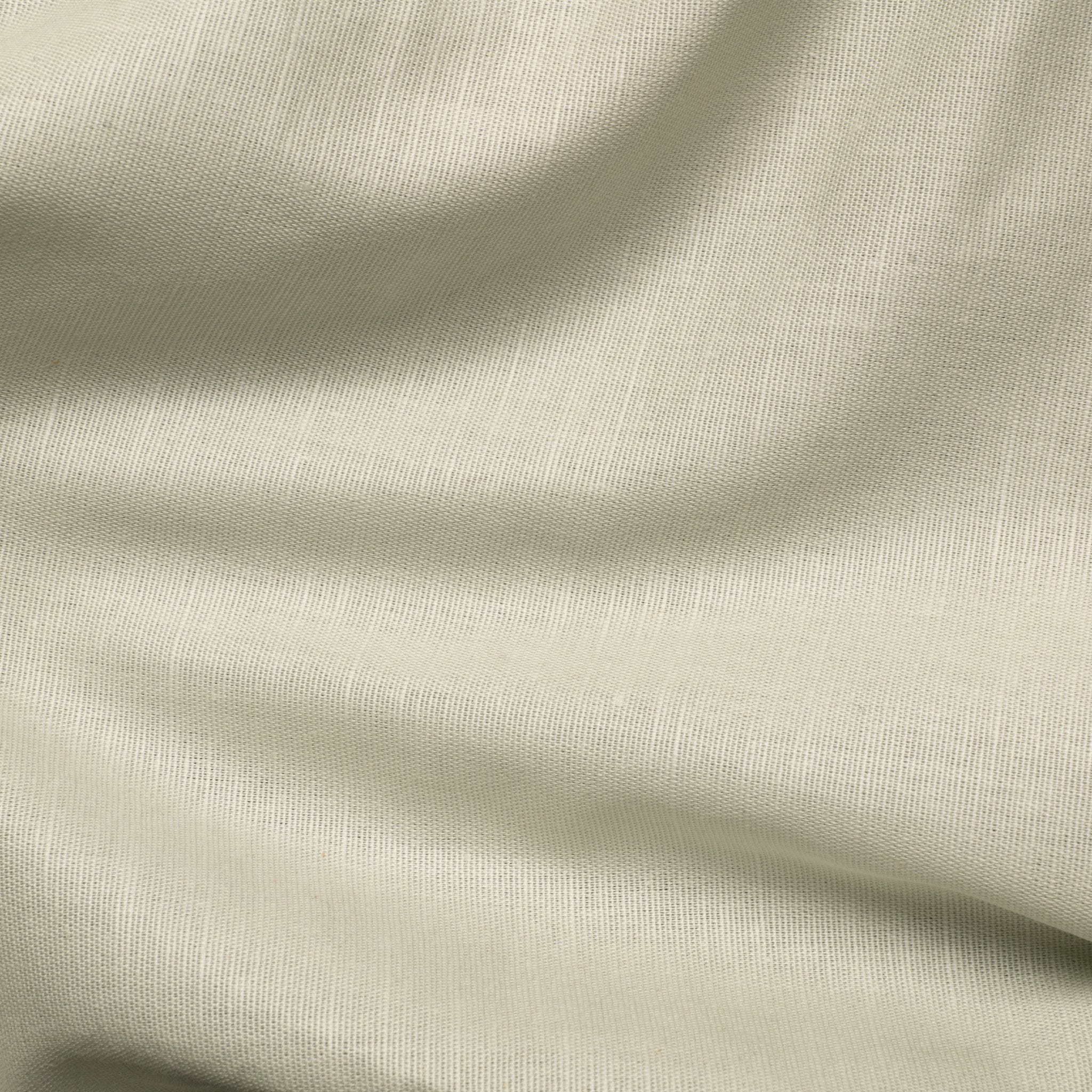 Ivory Color Band Collar Solid Shirt For Men - Punekar Cotton